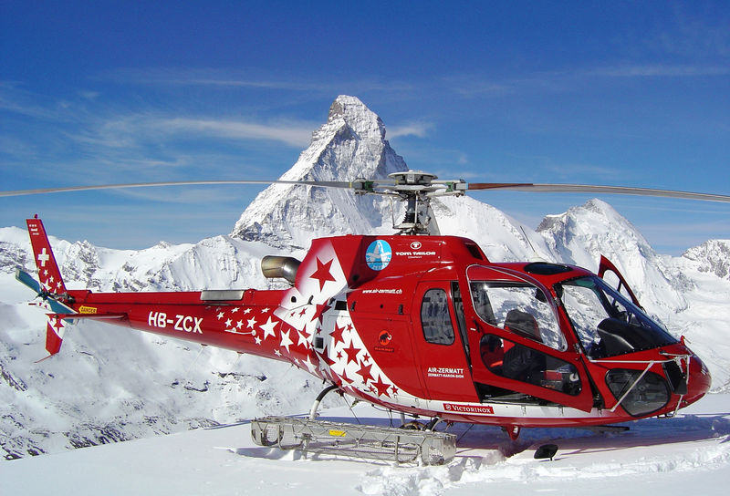 Air Zermatt flight