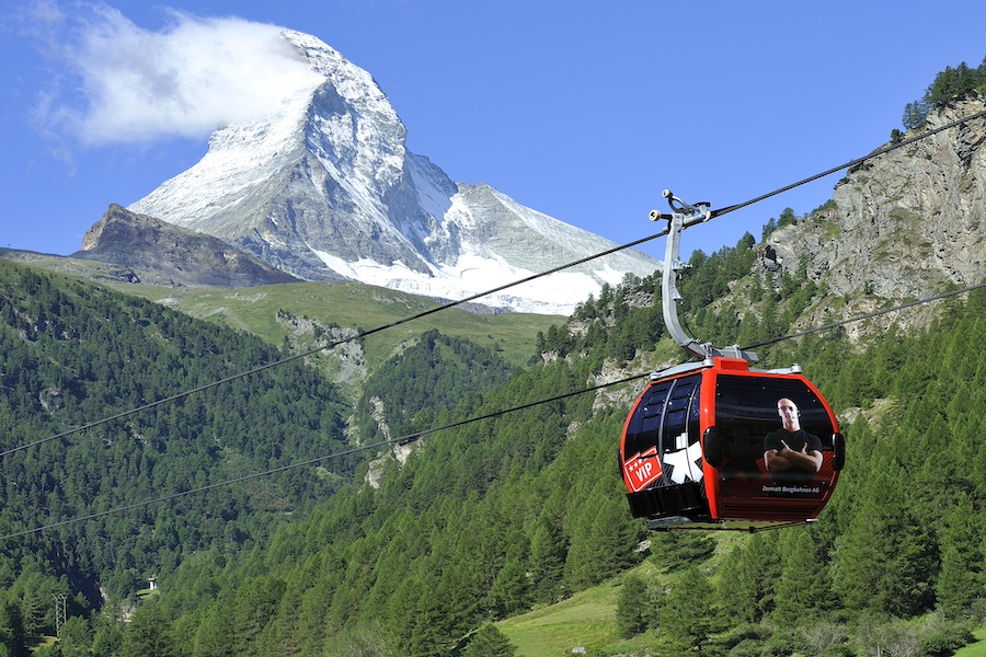 Cable cars Zermatt